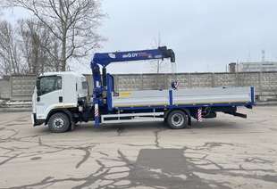 ISUZU FSR34-ULN (12т) С КМУ DONGYANG SS1414 (7т) БОРТ 6,0×2,55×0,6м